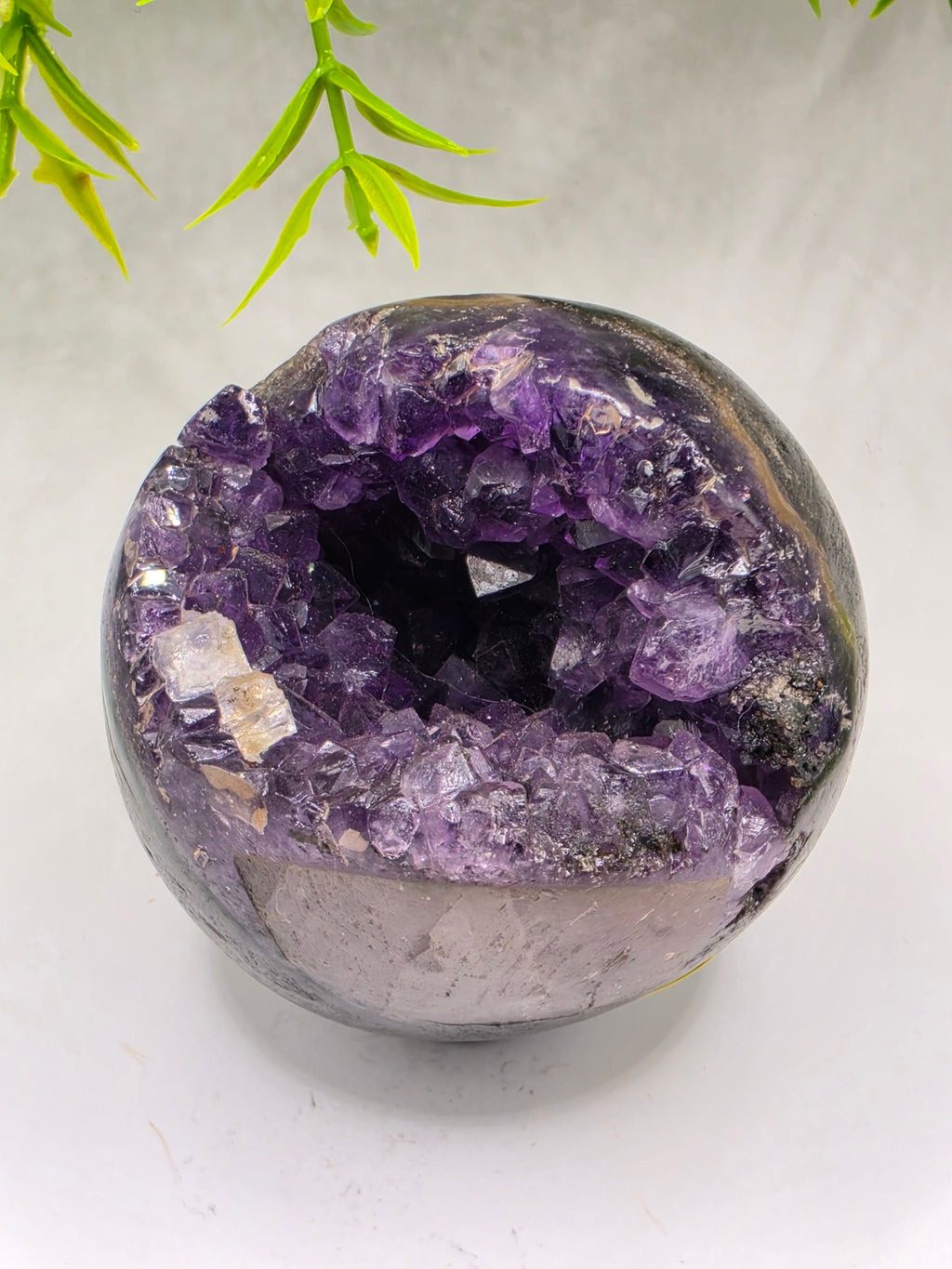 Amethyst Cluster Sphere