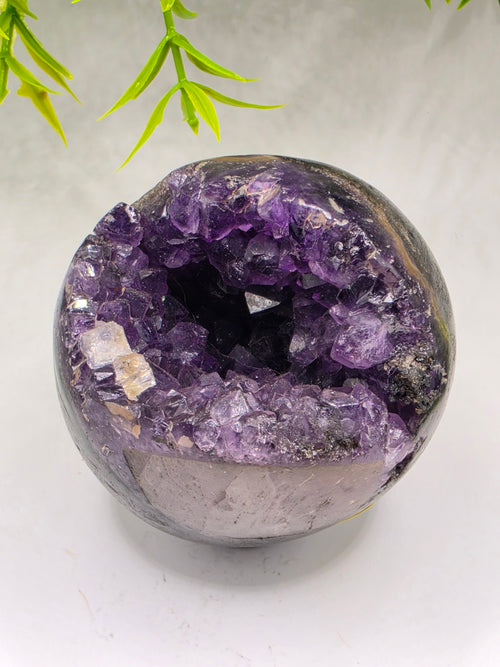 Amethyst Cluster Sphere