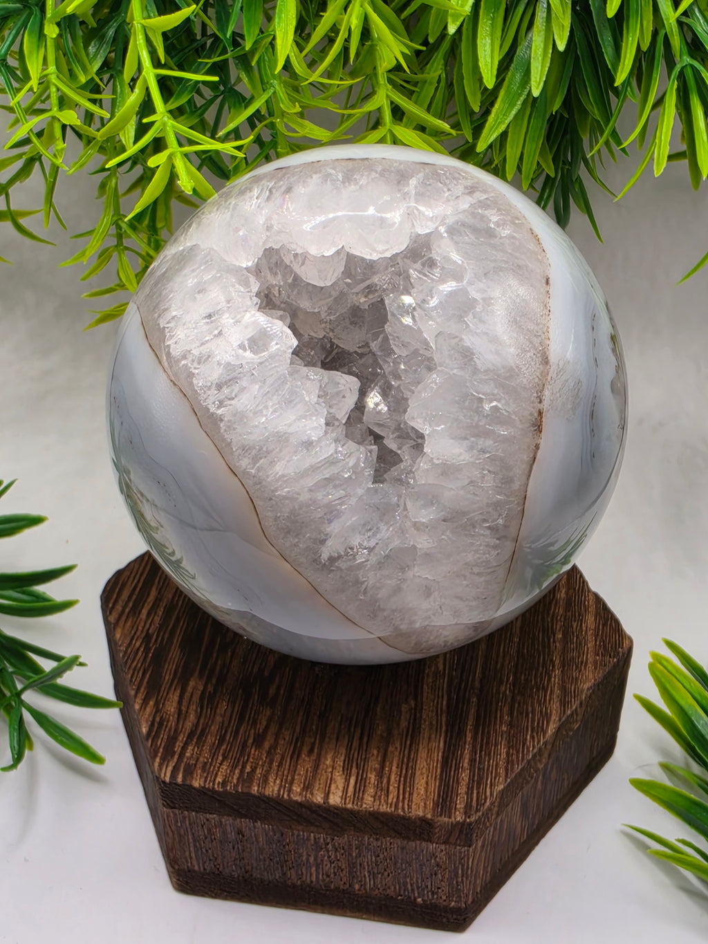 Druzy Agate Sphere