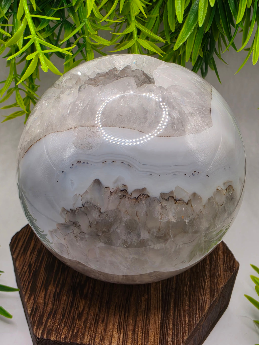 Druzy Agate Sphere
