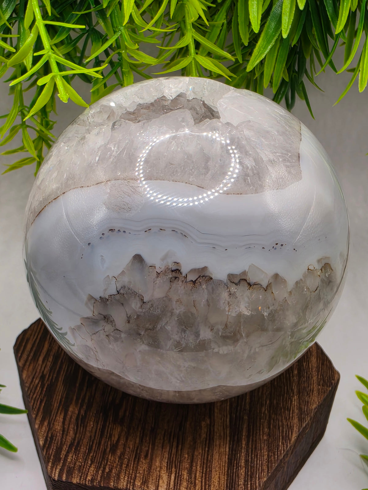 Druzy Agate Sphere