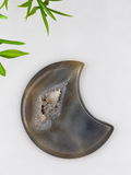Druzy Agate Moon