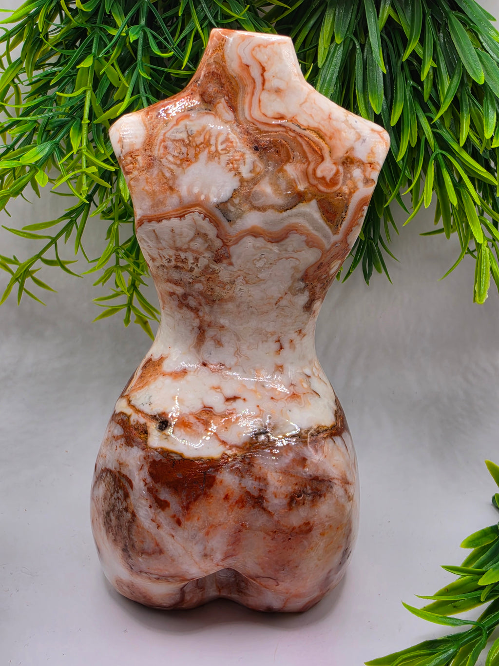 Amber Calcite Lady Body