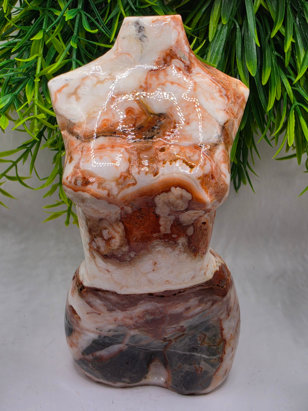 Amber Calcite Lady Body