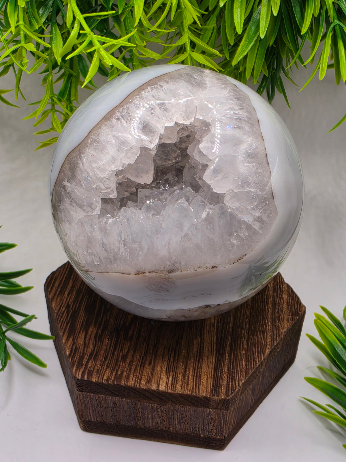 Druzy Agate Sphere