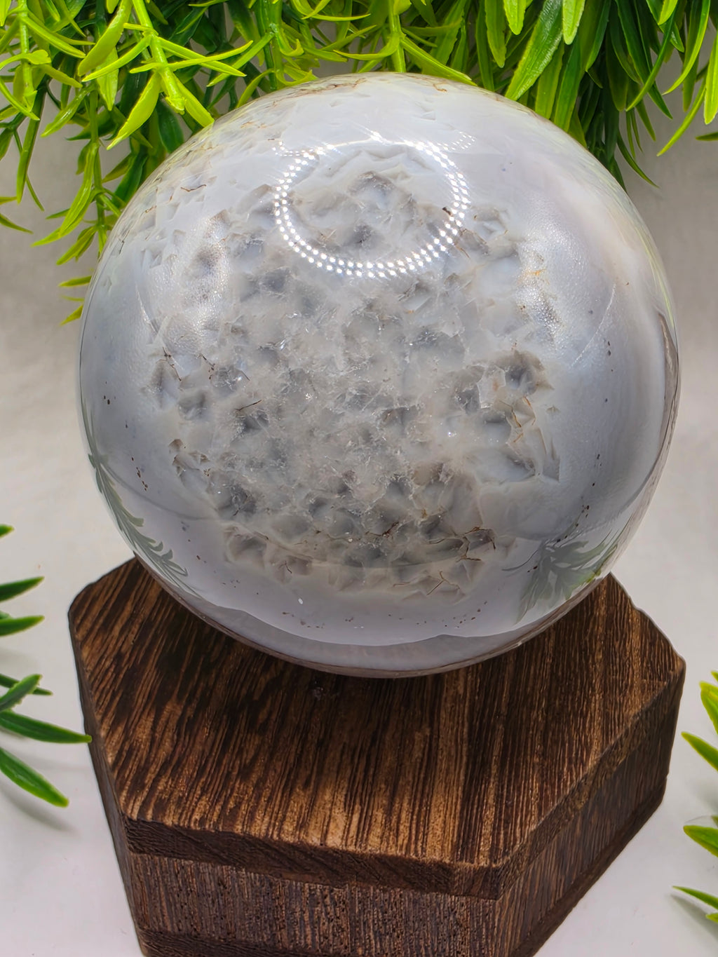 Druzy Agate Sphere